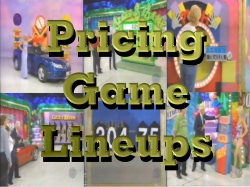 Pricing Game Lineups
